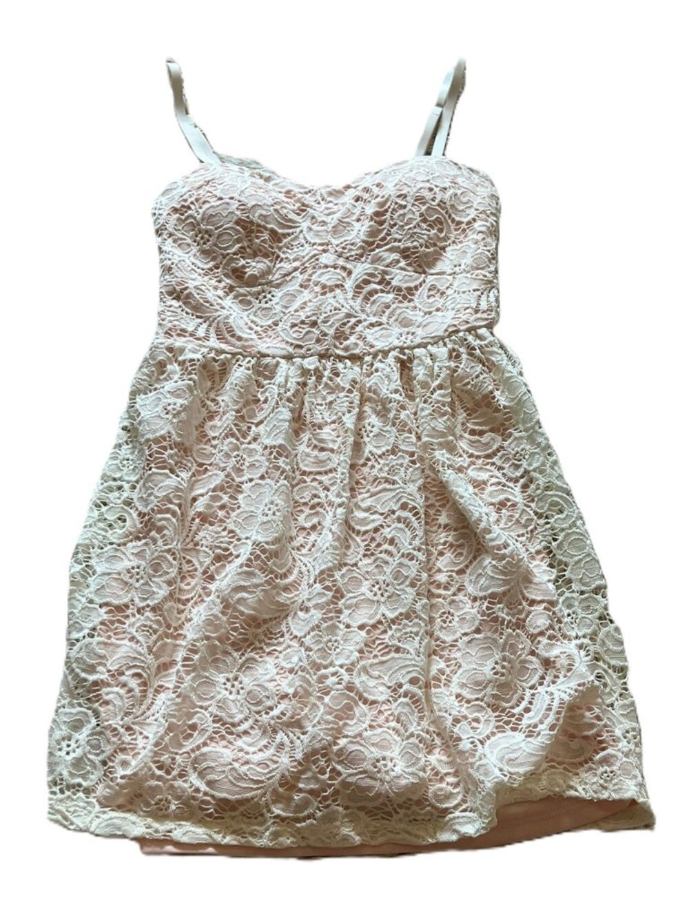 Flirty Lace Bustier Dress Size XS